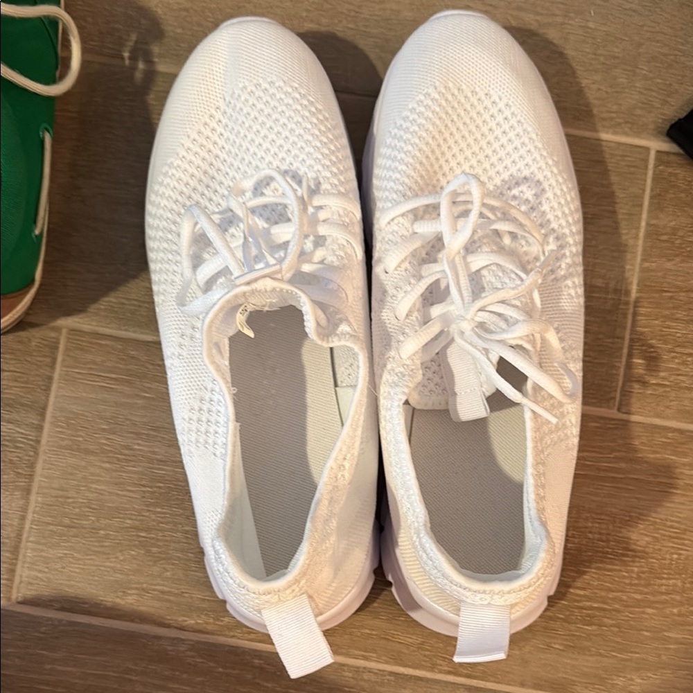 Women's White Athletic Sneakers